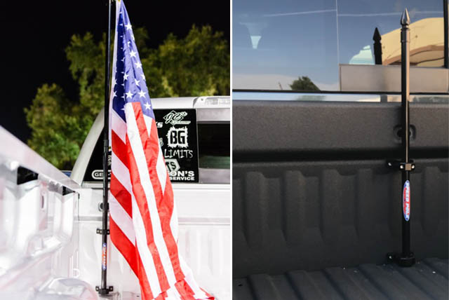 Custom Truck Flagpoles